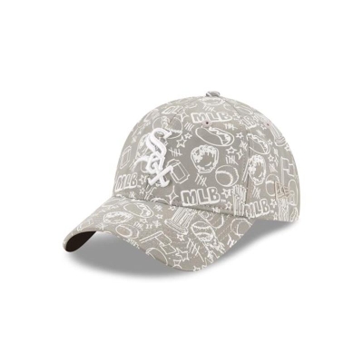 Chicago White Sox Gorra | New Era MLB Reflective 9twenty Adjustable Cap Mexico - Grises